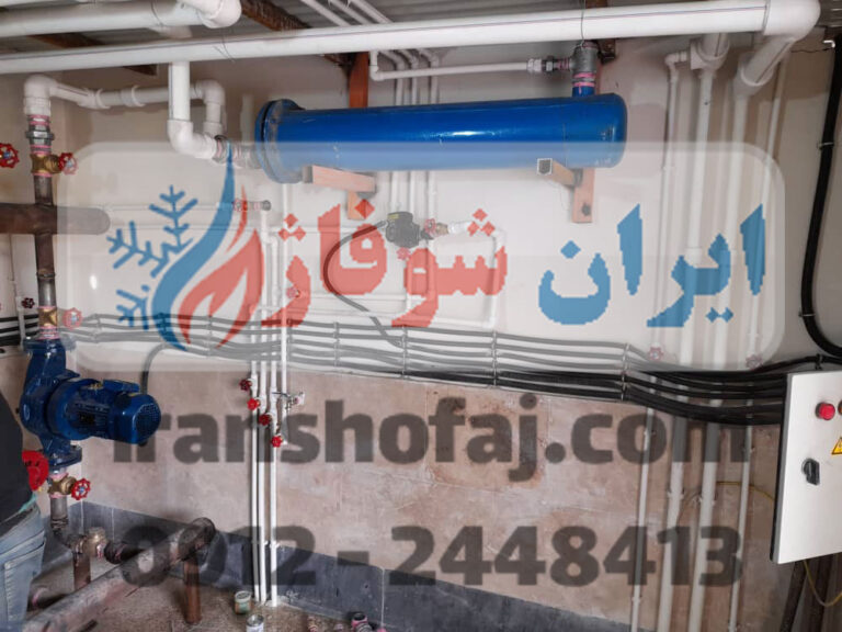 مبدل پوسته لوله مسی