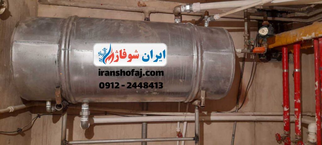 مبدل آب گرم موتورخانه