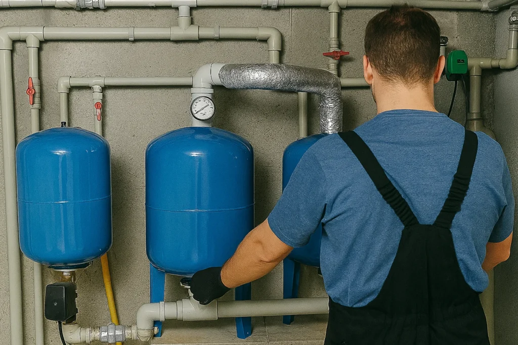 نصب منابع تحت فشار در کارخانجات