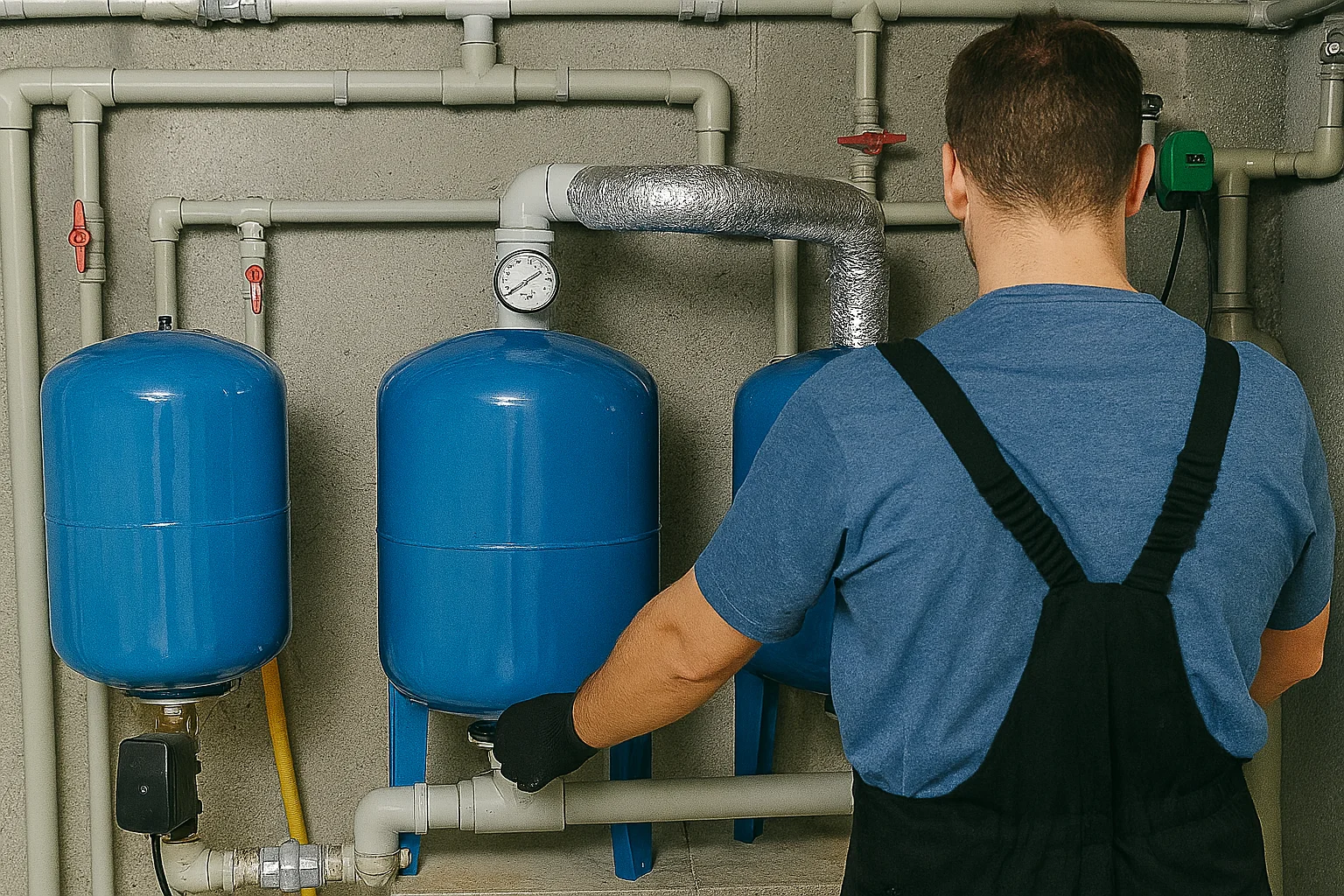 نصب منابع تحت فشار در کارخانجات